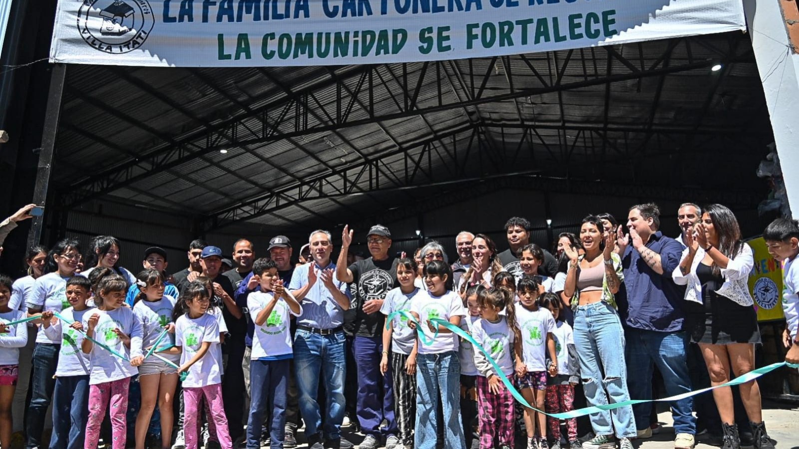 Con respaldo de la Provincia, reabre la Cooperativa de Cartoneros de Villa Itatí