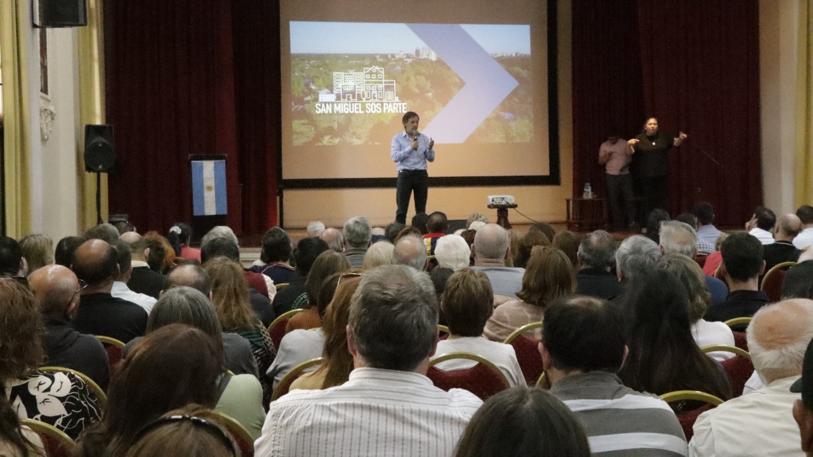 El municipio realizó dos encuentros para compartir proyectos con instituciones y estudiantes de San Miguel