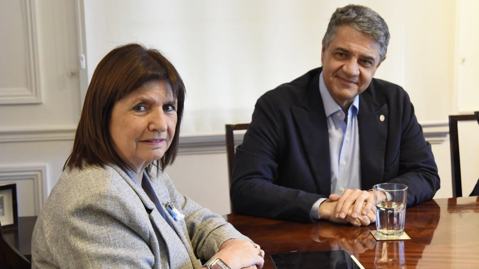 Patricia Bullrich y Jorge Macri acordaron la transferencia del Servicio Penitenciario en el ámbito de la Ciudad