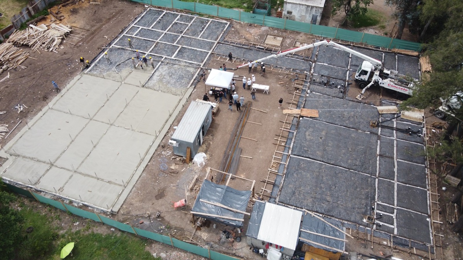 Comenzó en Merlo la construcción de la Escuela Secundaria Nº 39