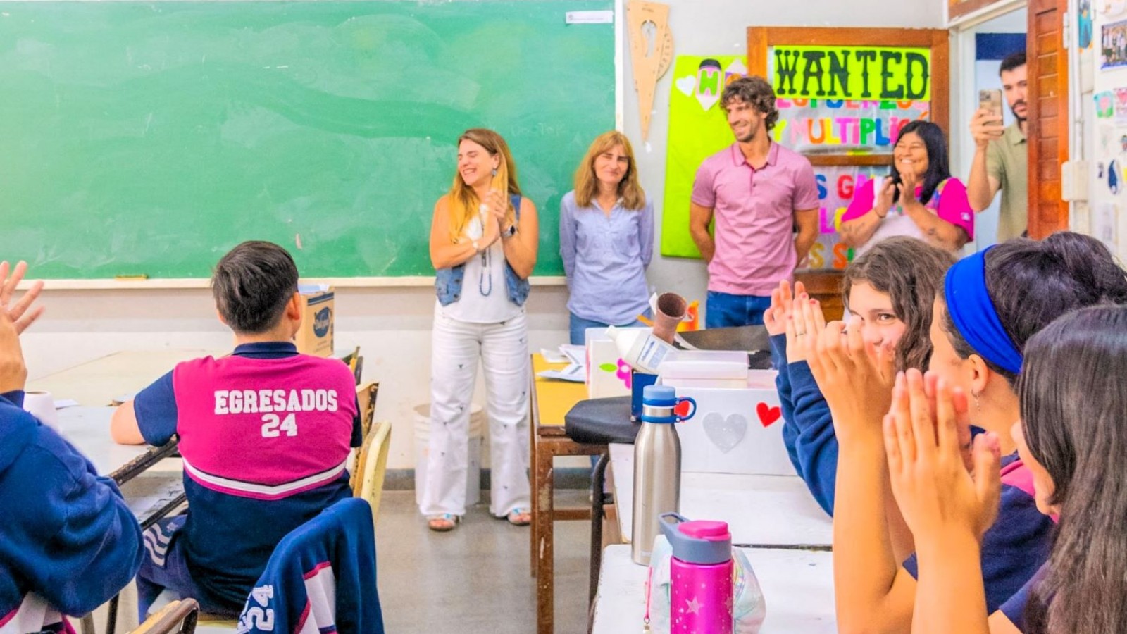 Juan Andreotti anunció que el Municipio renovará 6 escuelas más durante el verano