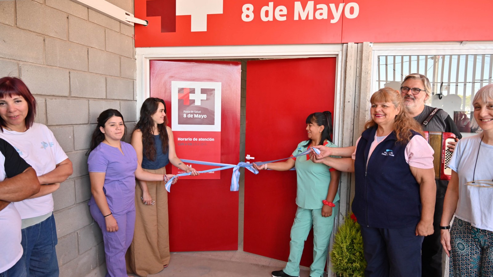 El Municipio de San Martín inauguró la Posta de Salud de Barrio 8 de Mayo
