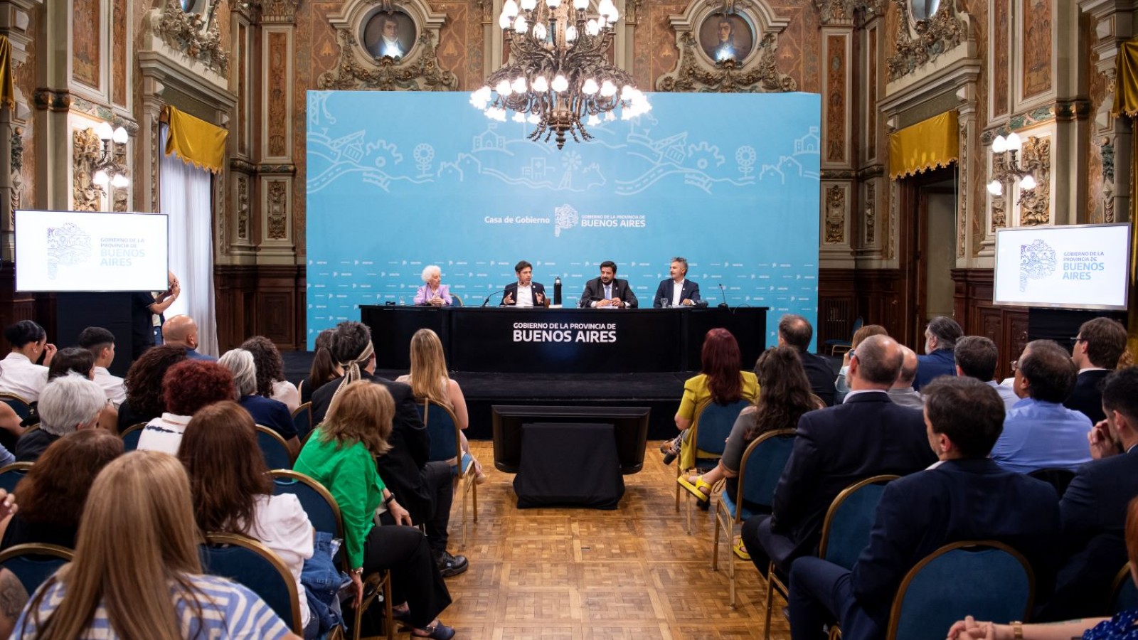Kicillof encabezó el acto por el Día Internacional de los Derechos Humanos