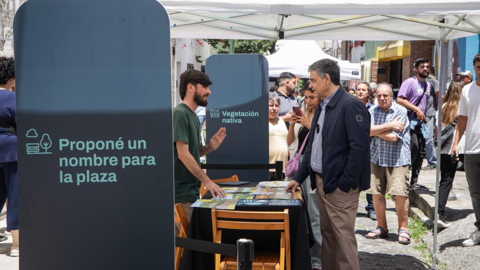 Empezaron las obras de la primera plaza en Villa Santa Rita y este año se mejoraron 86 espacios verdes en todas las Comunas
