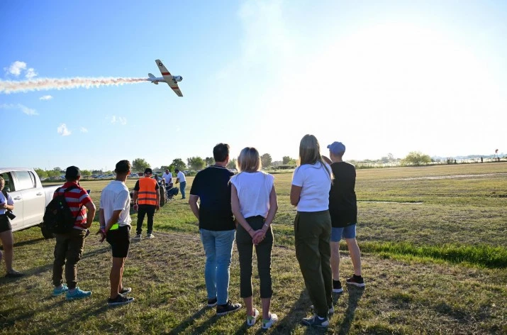 Escobar Vuela, una exposición aérea que se destacó en un finde movido en el distrito