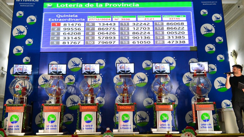 El Gordo de Navidad fue para el 81.476: Un solo ganador de la localidad de Munro