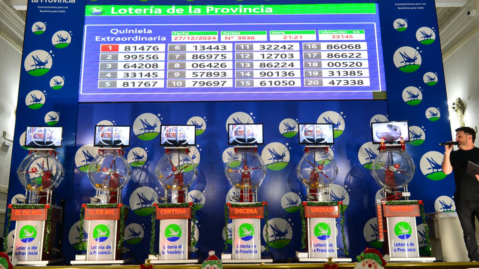 El Gordo de Navidad fue para el 81.476: Un solo ganador de la localidad de Munro