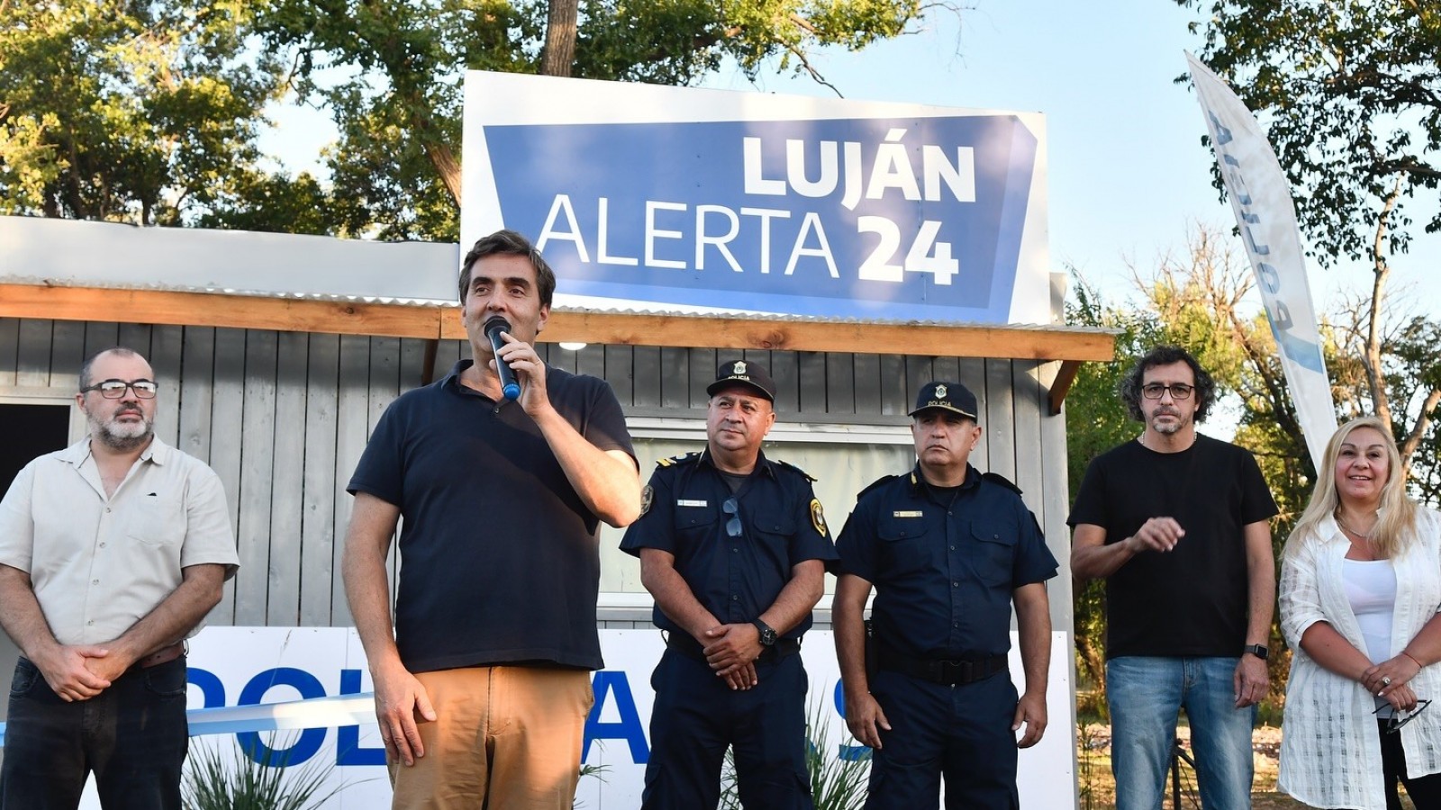 Boto inauguró en Luján una Subsede de Comando de Patrullas de Policías