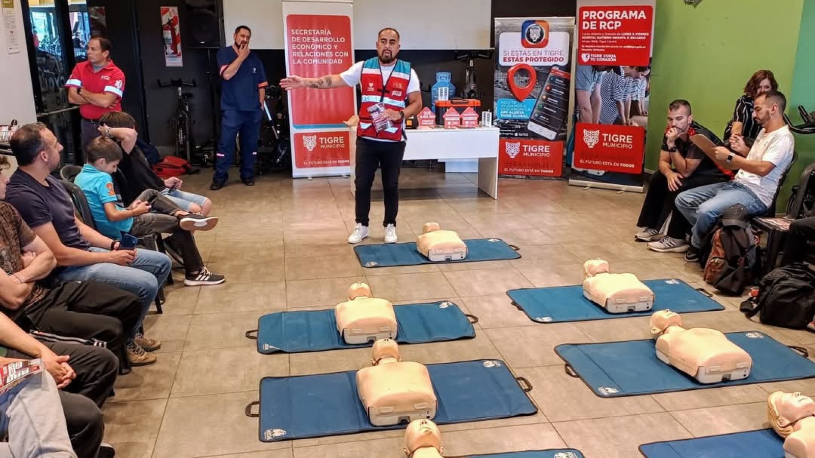 Durante el 2024, el Municipio de Tigre capacitó a más de 1.400 empleados y empleadas de empresas del distrito