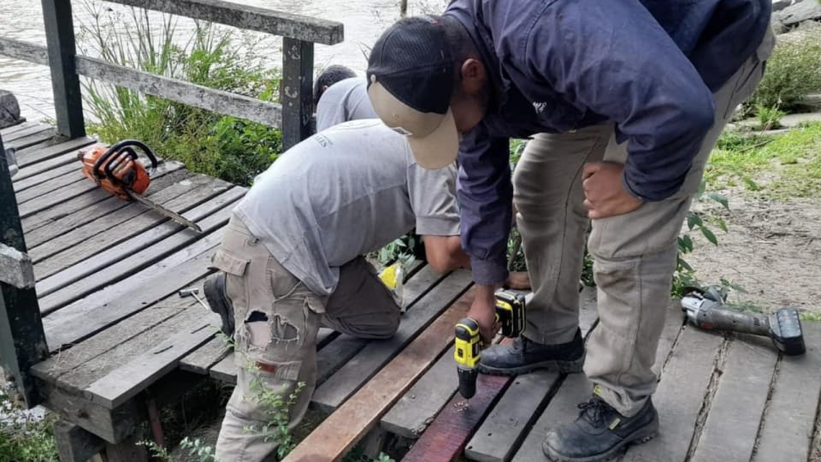 Continúan los trabajos de mantenimiento integral en el Delta de Tigre
