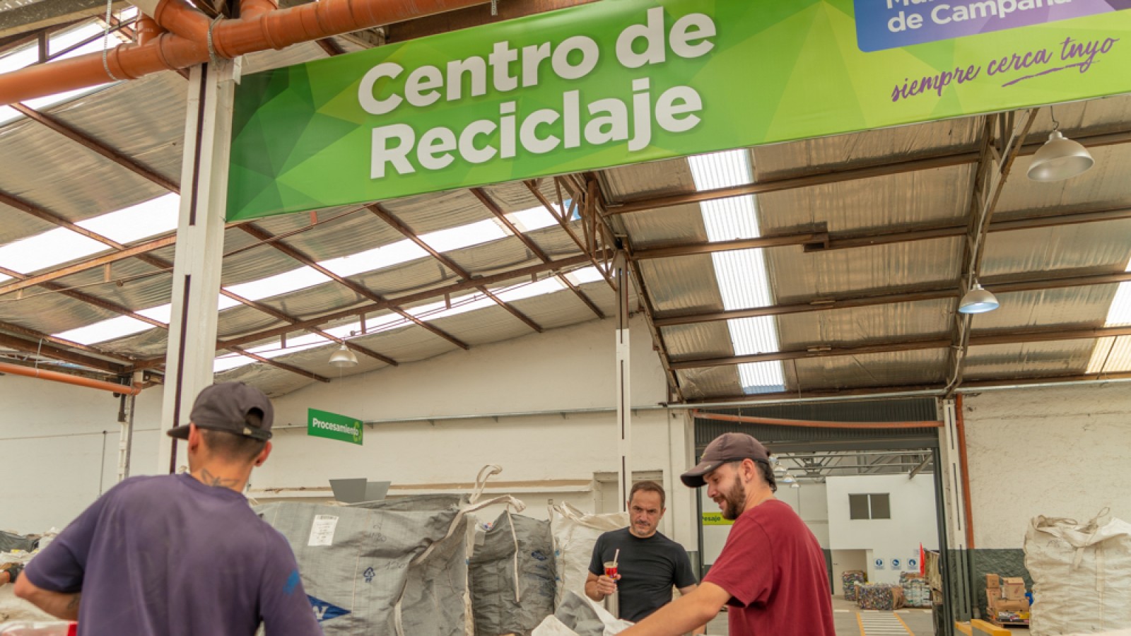 En cinco meses, el Centro de Reciclaje Municipal recibió 50.000 kilos de materiales reciclables
