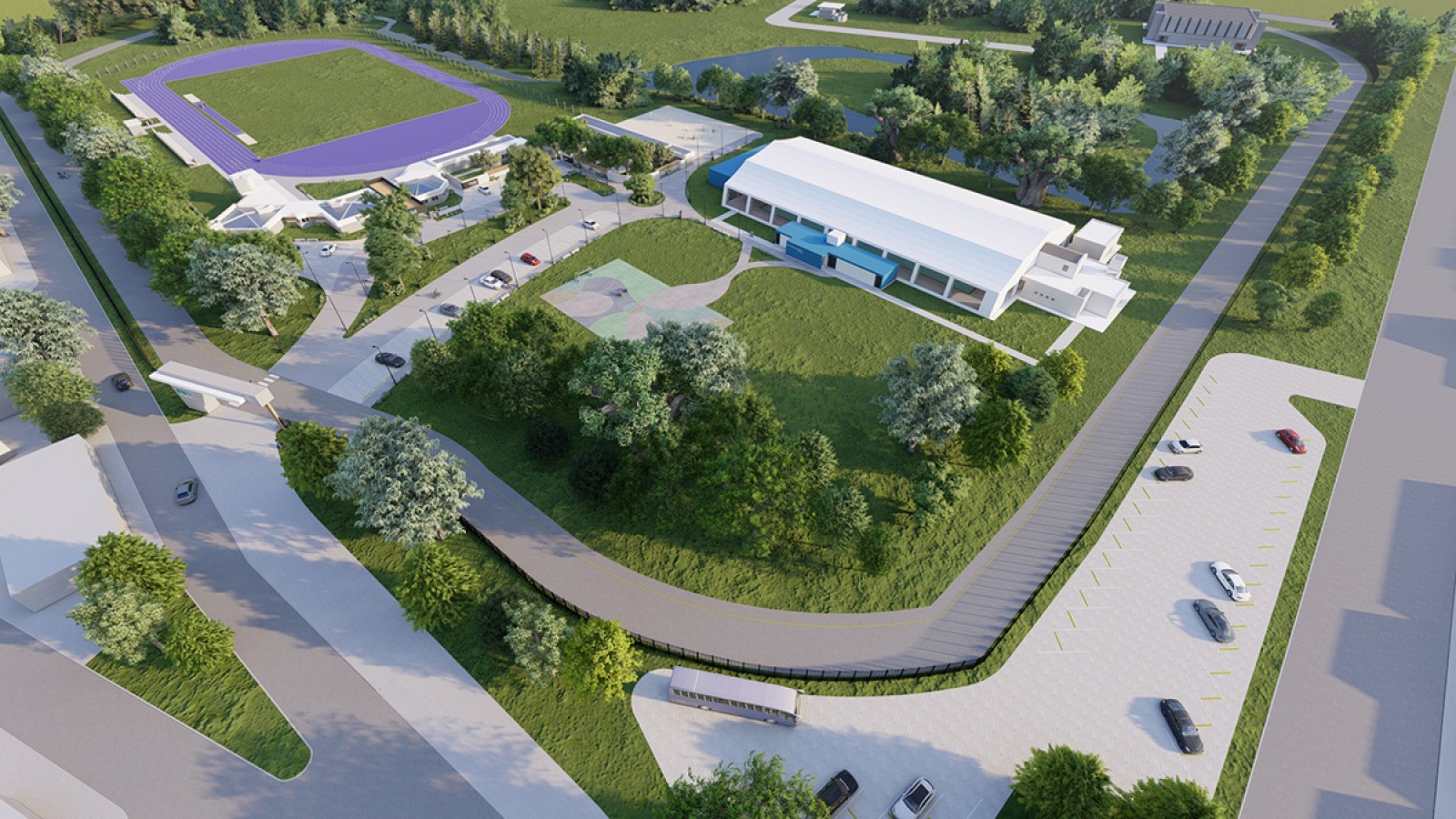 Presentan nueva Villa Deportiva en Pergamino: un multiespacio para disfrutar diversas disciplinas