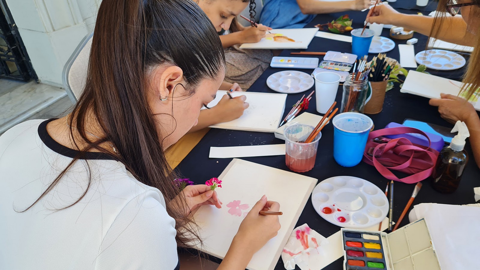 Verano en el Museo de Arte Tigre: se realizó el Taller de Acuarela Botánica