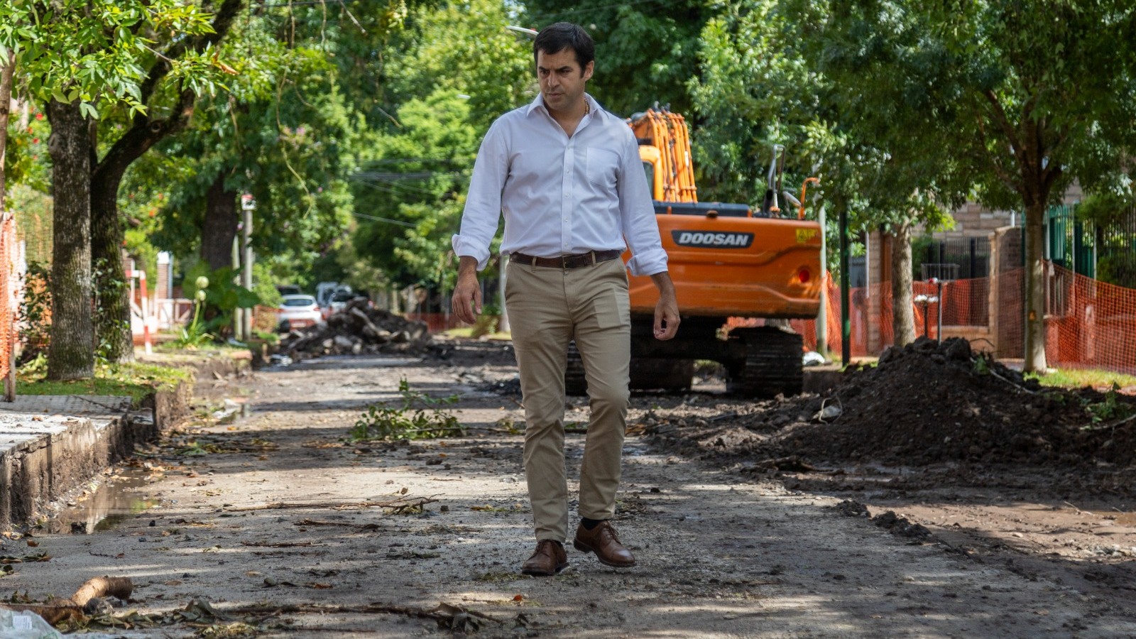 Continúan más de 20 obras en calles y veredas de San Isidro