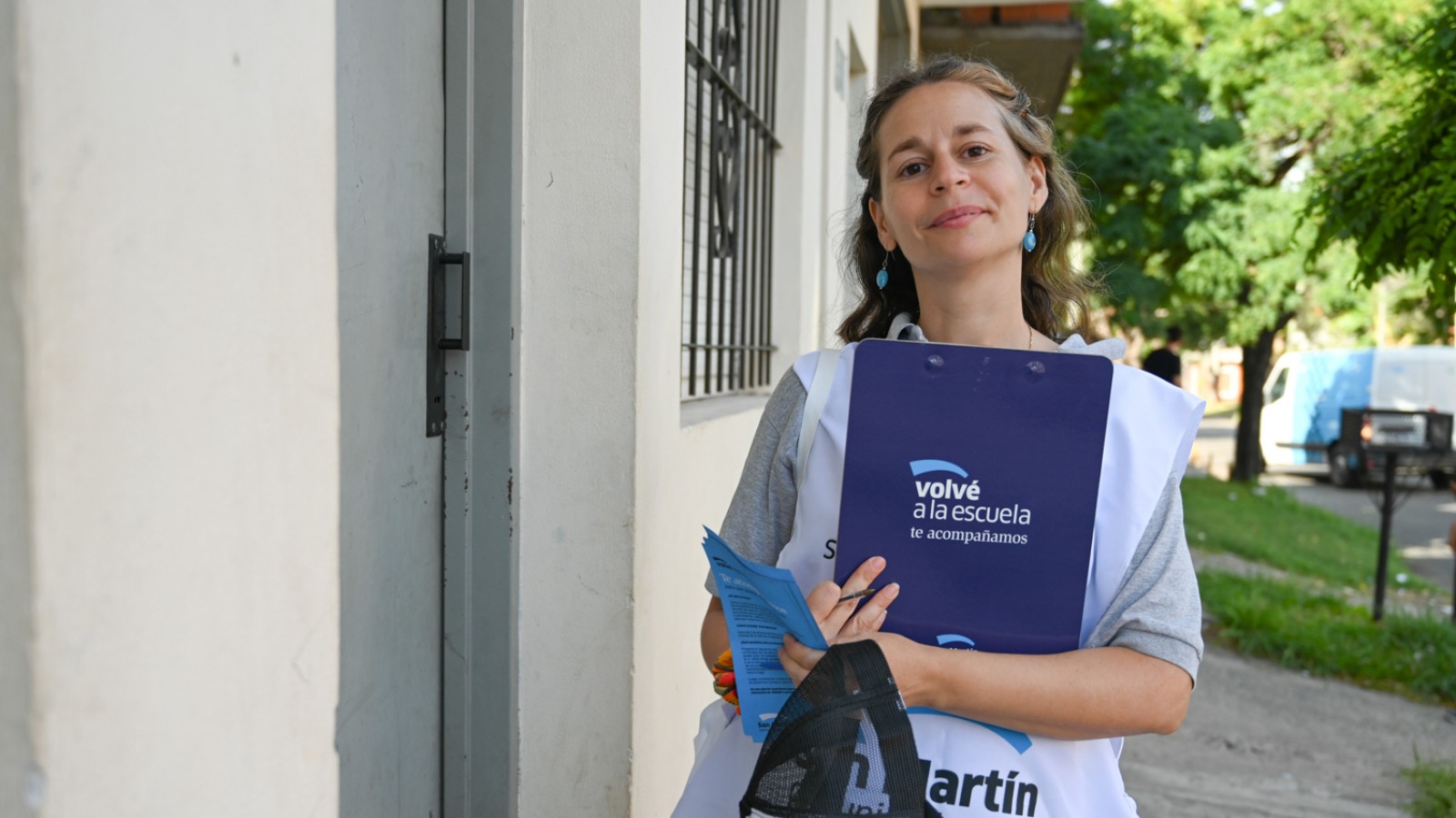"Volvé a la Escuela" llegó casa por casa a todos los barrios de San Martín