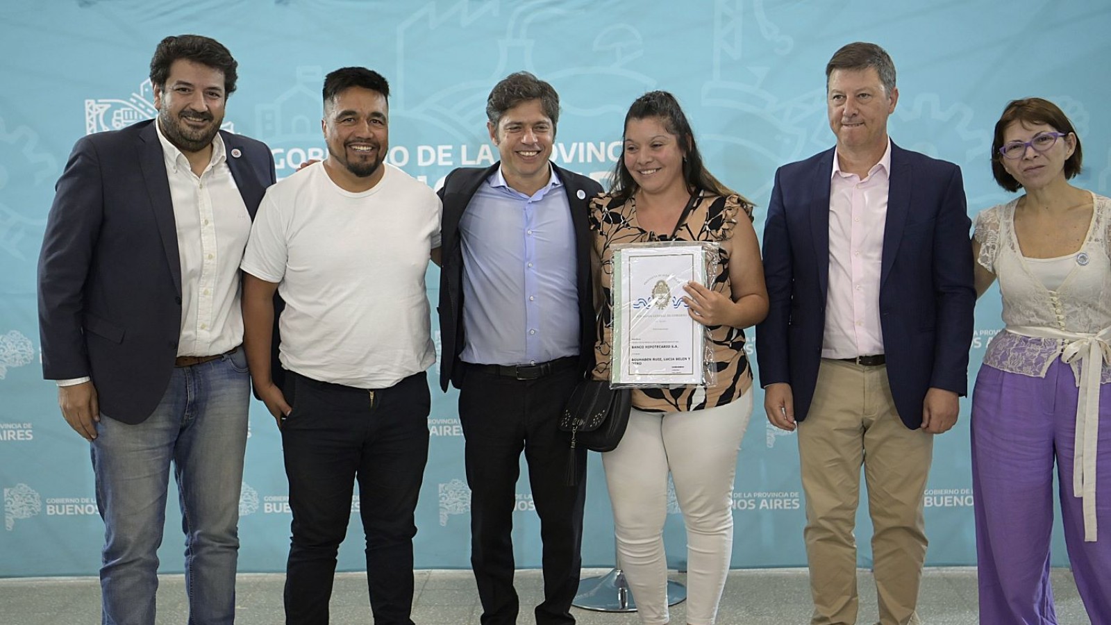 Mi Escritura, Mi Casa: Se entregaron títulos de propiedad gratuitos a familias de Villarino