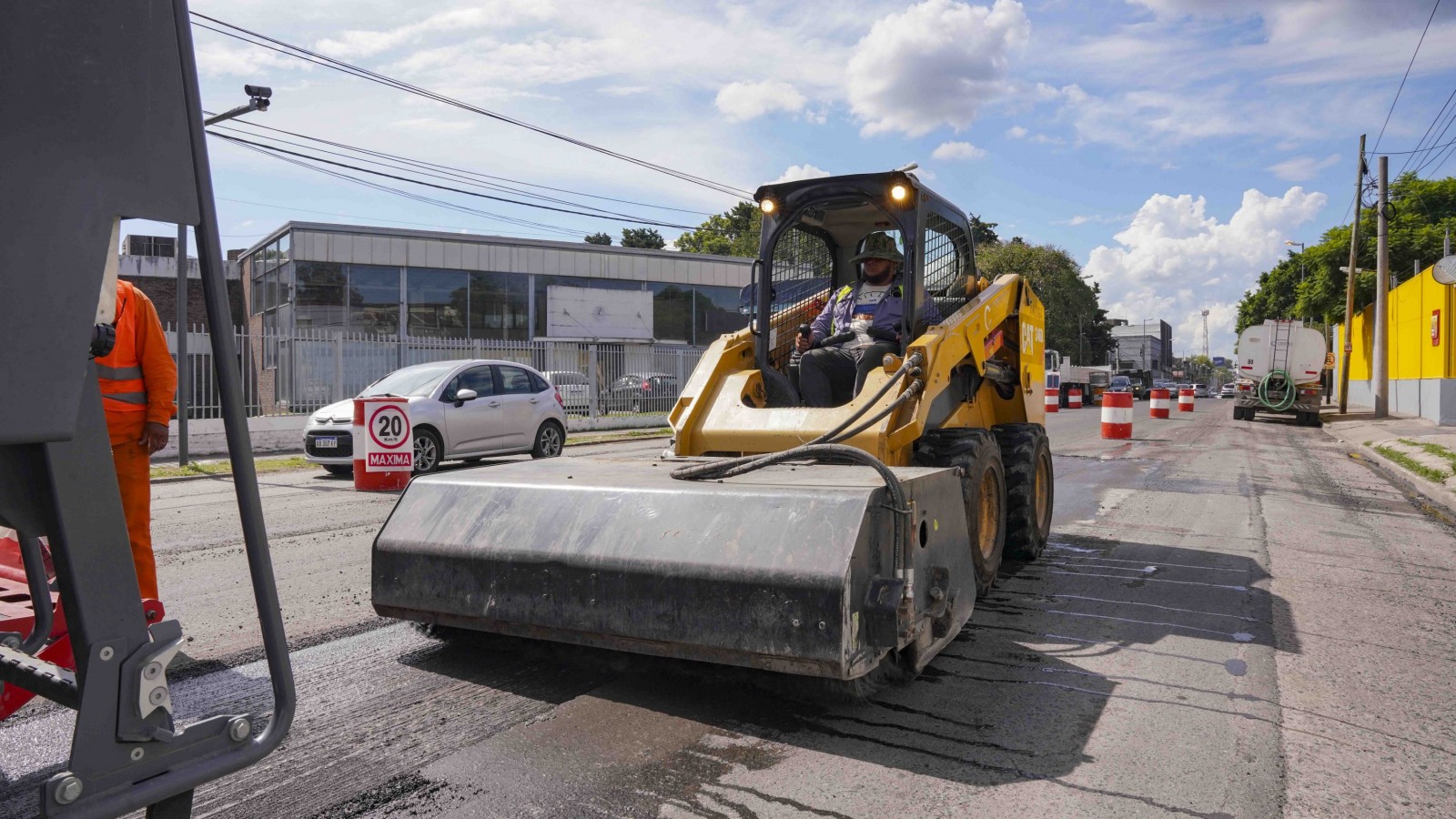 Empezó la renovación integral de la Av. Juan Manuel de Rosas en San Martín