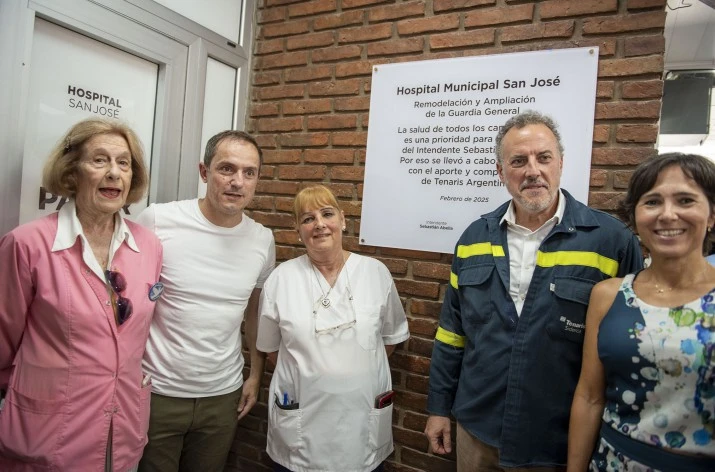 Abella inauguró la nueva Guardia Pediátrica del Hospital y la ampliación de la de Adultos