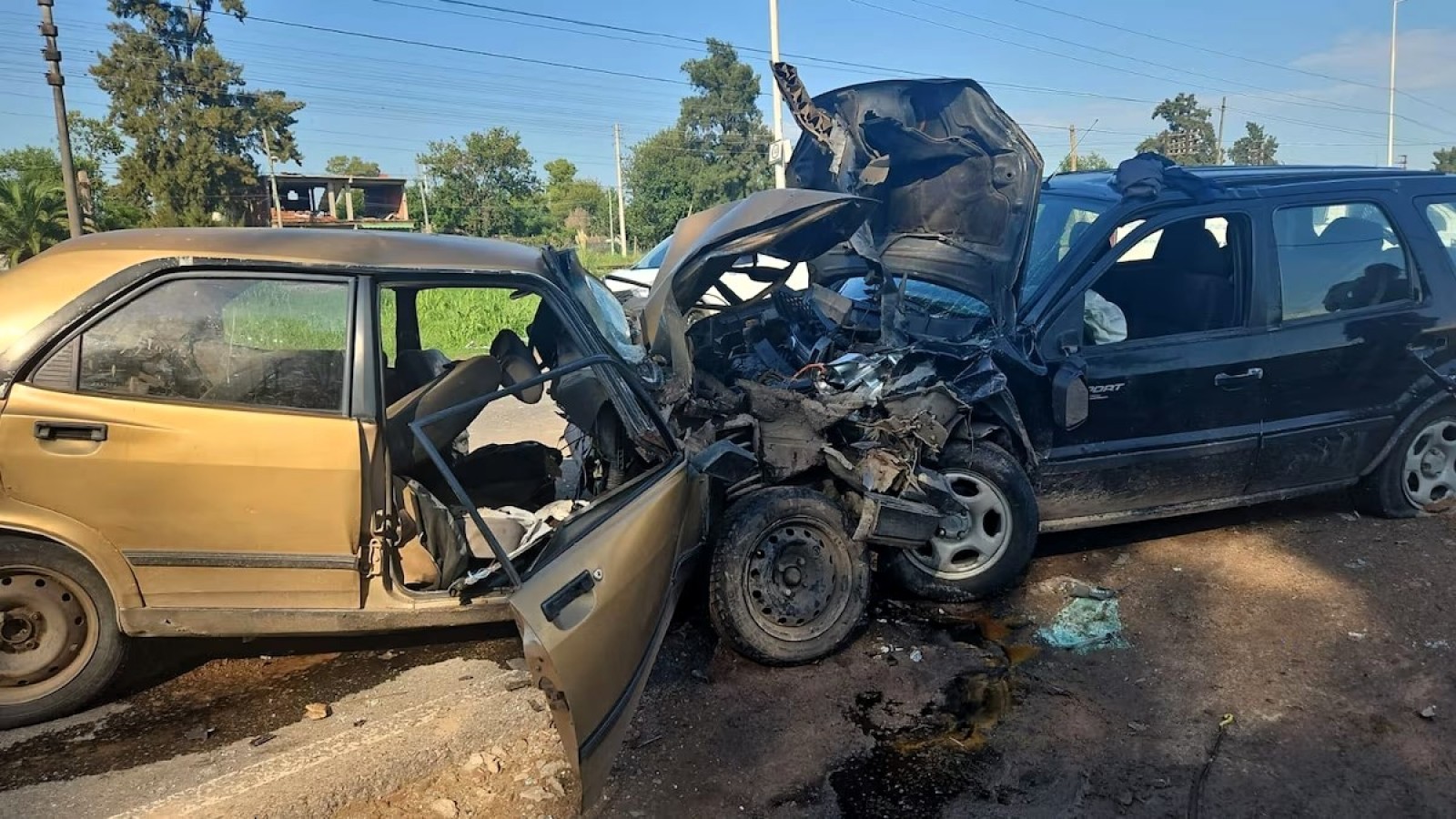 General Rodríguez: un menor de 15 años manejaba una camioneta, chocó y mató a un hombre