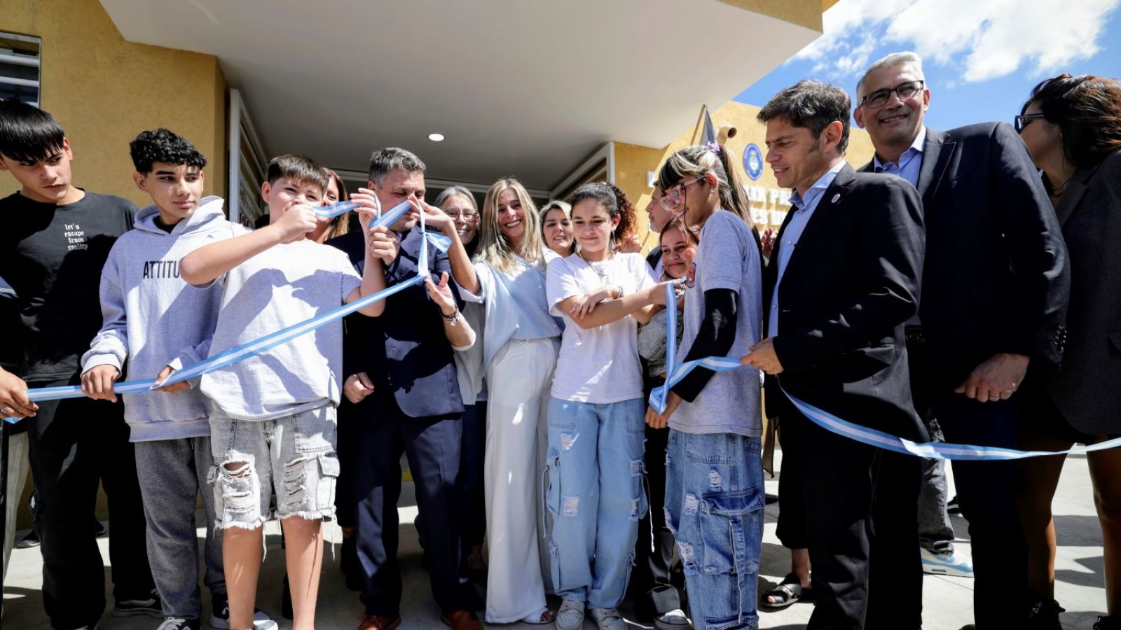 La Provincia de Buenos Aires puso en funcionamiento un nuevo edificio escolar en San Andrés de Giles