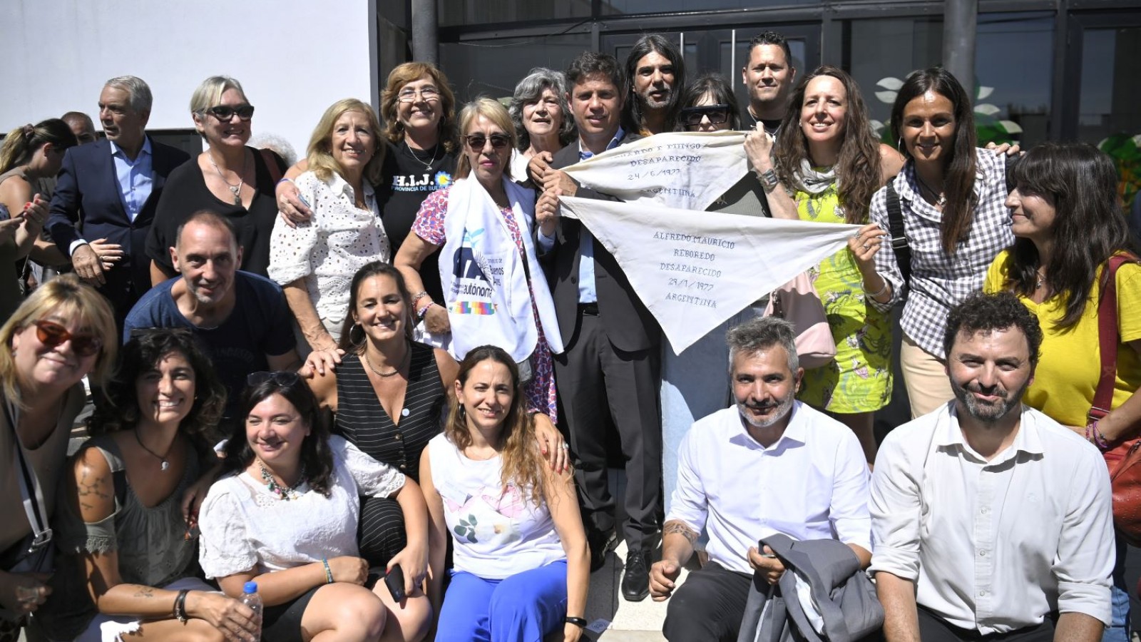 Kicillof inauguró la puesta en valor del espacio para la memoria de la ex comisaría 5ta