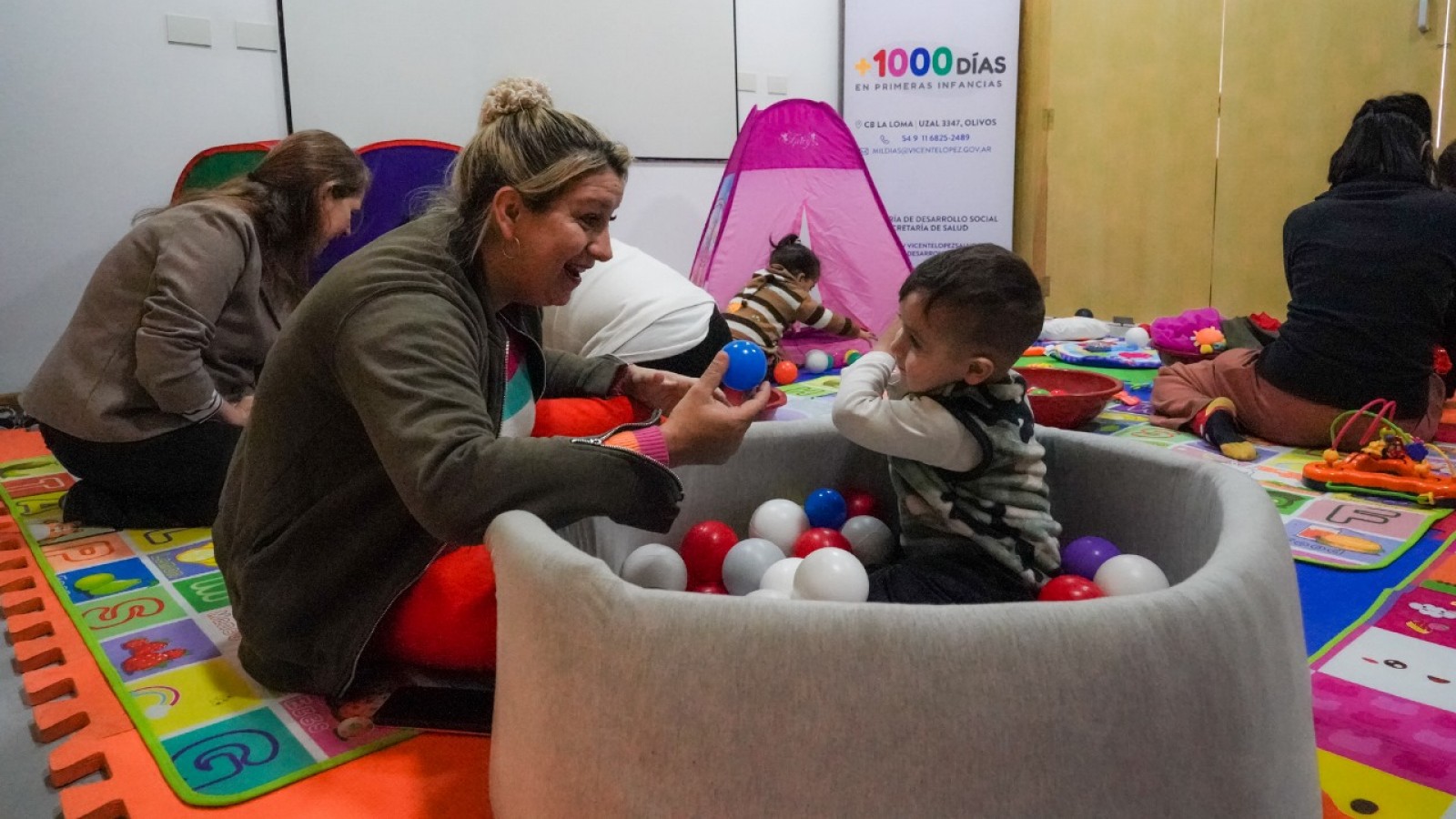 Vicente López continúa impulsando al programa +1000 días en los Centros Barriales