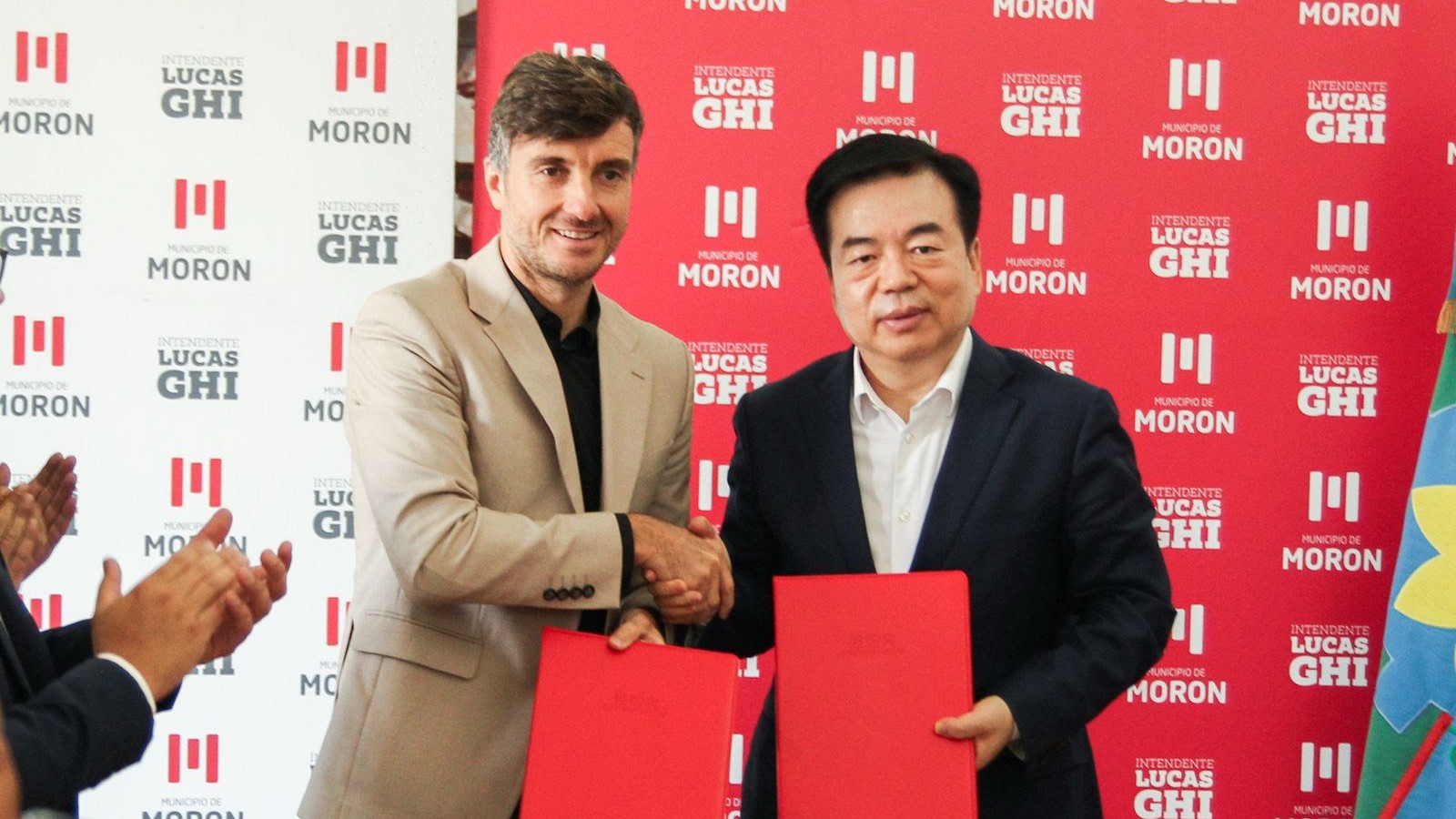 Morón fortaleció lazos comerciales con la ciudad china de Baoding