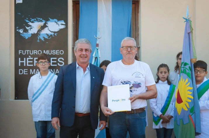 En el 43° Aniversario de la Guerra, se anunció en Pergamino la creación del Museo Malvinas