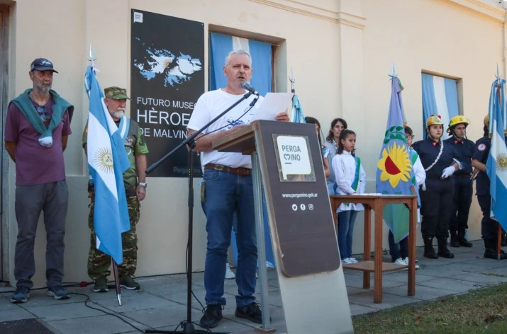 En el 43° Aniversario de la Guerra, se anunció en Pergamino la creación del Museo Malvinas