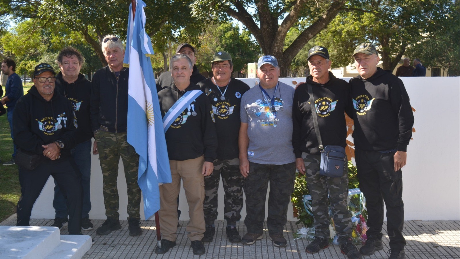 Se llevó adelante el acto oficial por el Día del Veterano, Veterana y de los Caídos en la Guerra de Malvinas