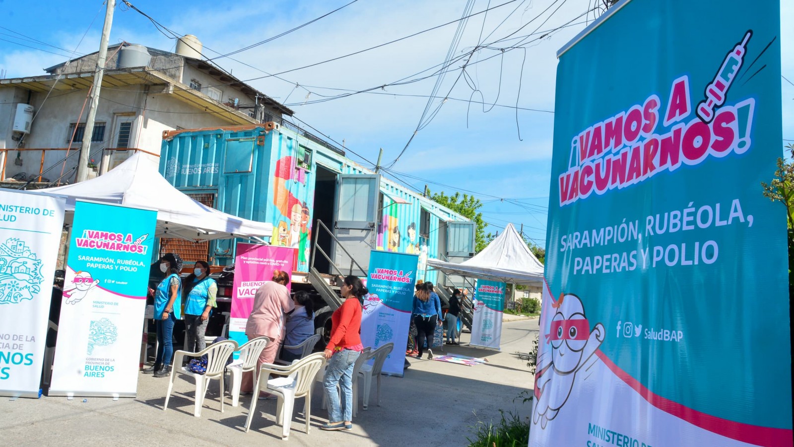 Comenzó la campaña de refuerzo de vacunación contra el sarampión