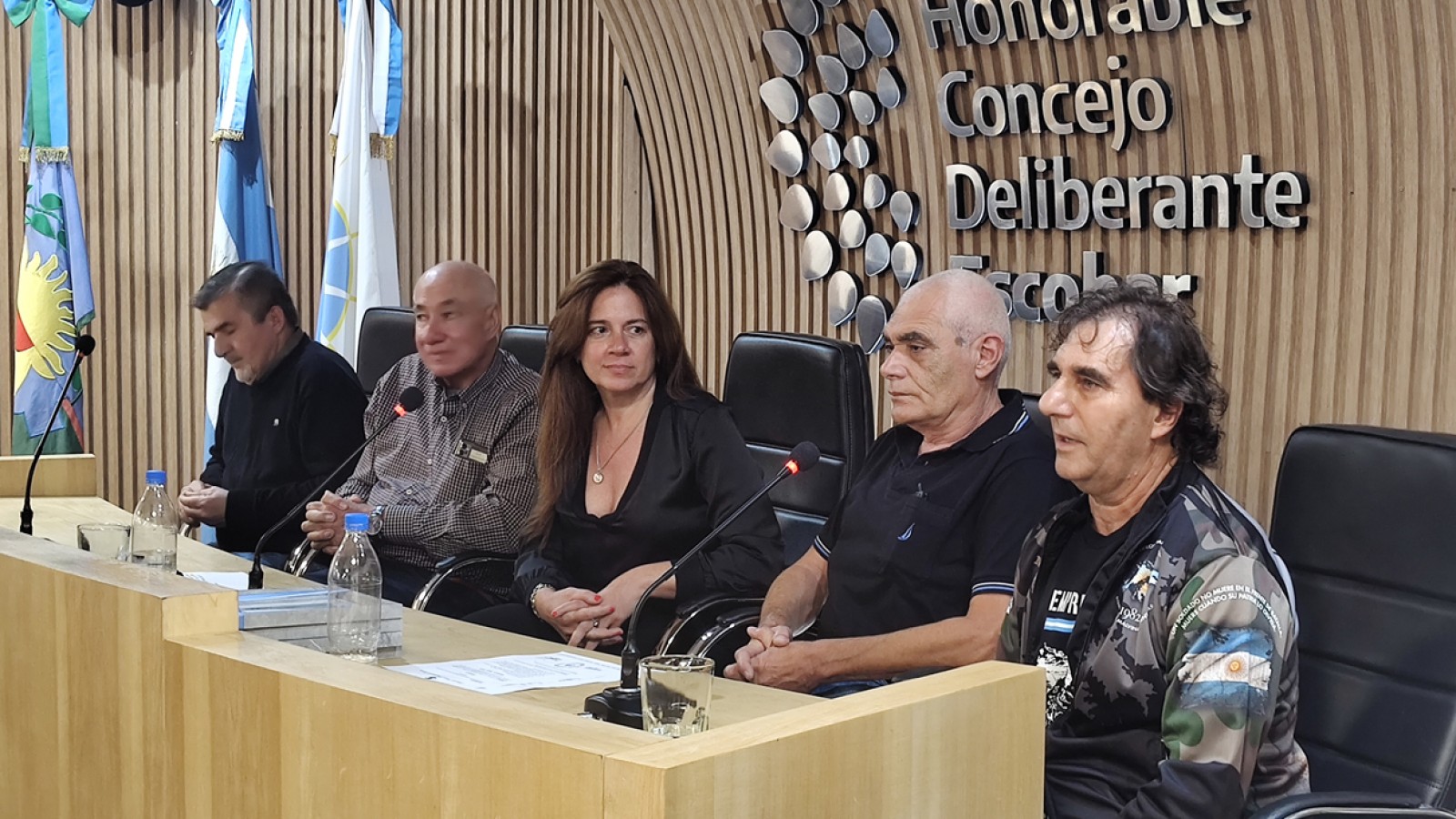 El Concejo Deliberante de Escobar distinguió a los Veteranos de Malvinas