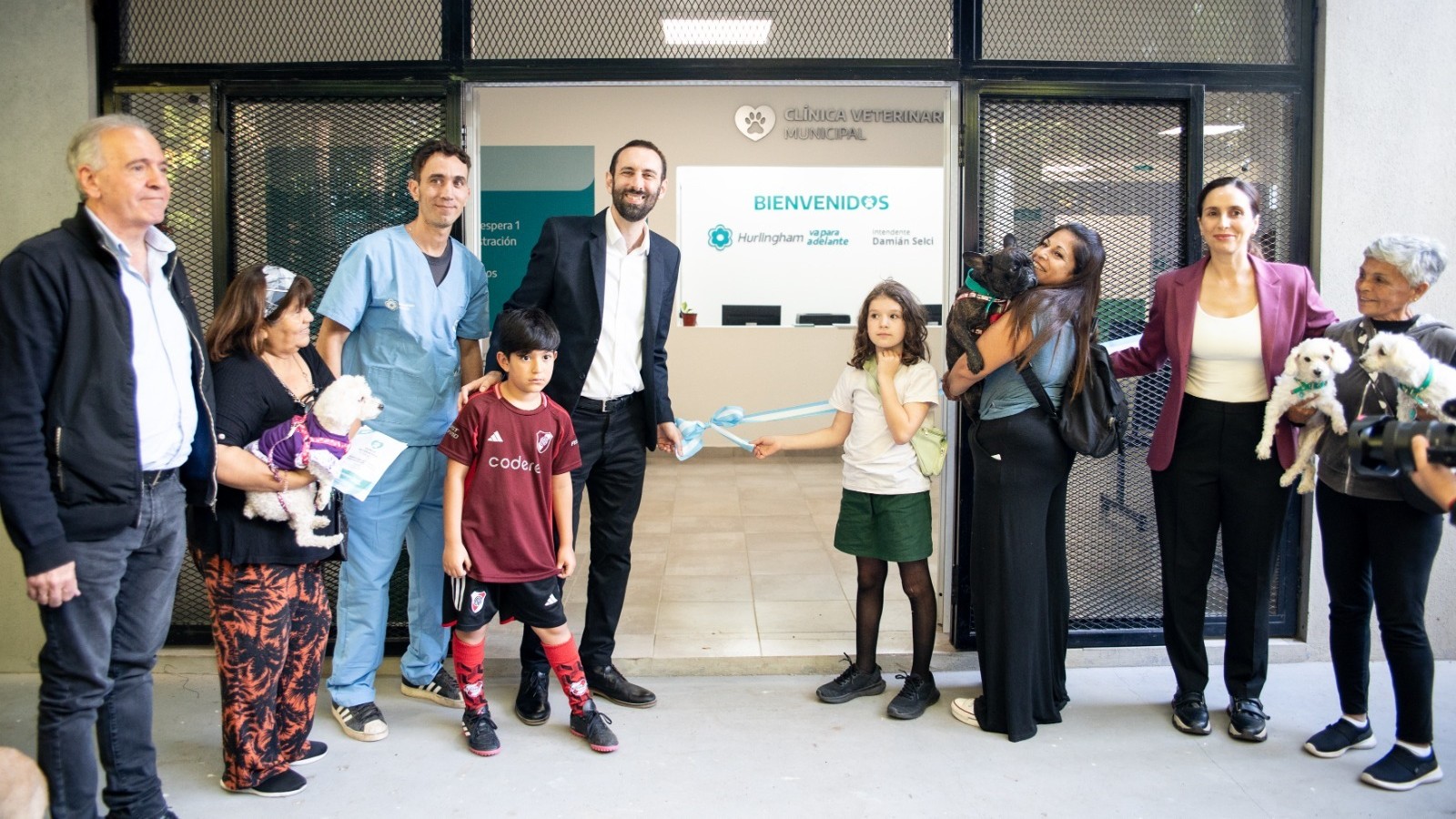 Compromiso cumplido: Selci inauguró la nueva Clínica Veterinaria Municipal de Hurlingham