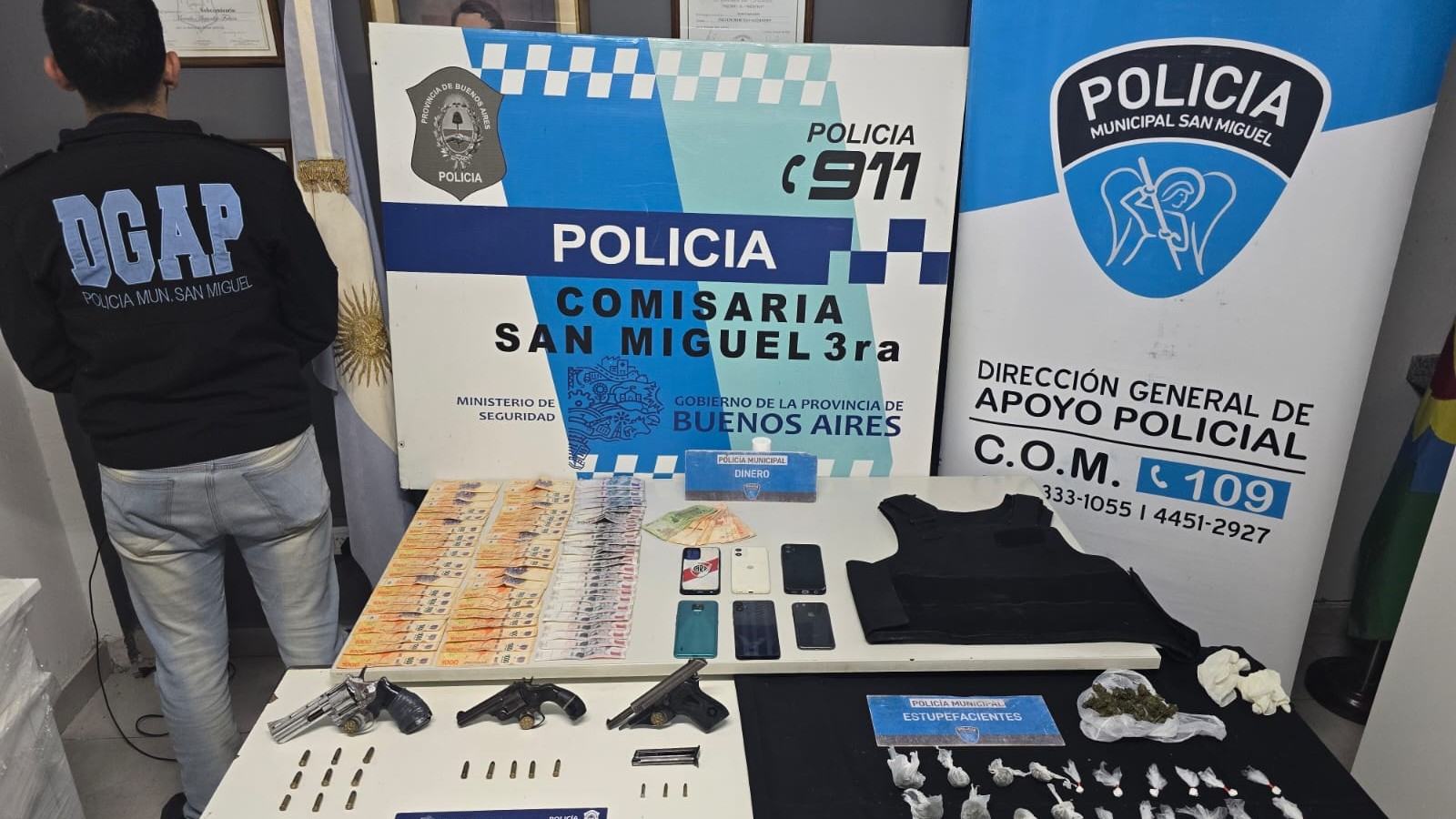 Cayó en San Miguel de vuelta la Papa Negra de Barrio Mitre