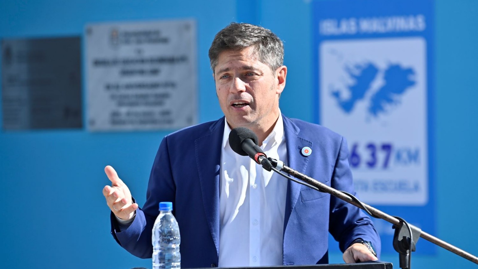 Kicillof inauguró el edificio de la Escuela Secundaria N° 5 de General Madariaga