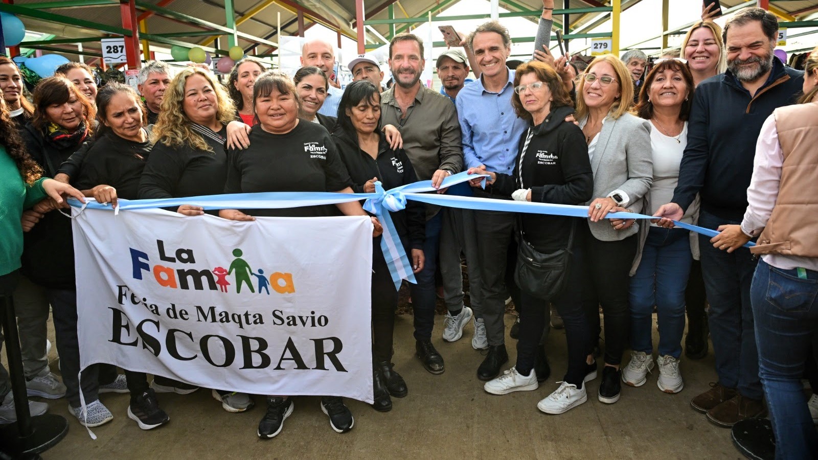 Se inauguró la nueva Feria de la Familia en la localidad de Maquinista Savio
