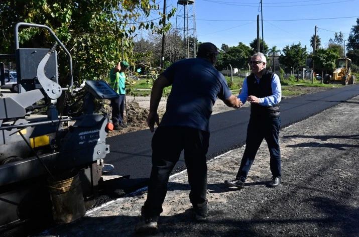 Julio Zamora: "Los municipios estamos dando testimonio de que sin obra pública es imposible el progreso para nuestras comunidades"