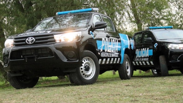 Impactante persecución de la Policía Municipal de San Miguel: tres detenidos