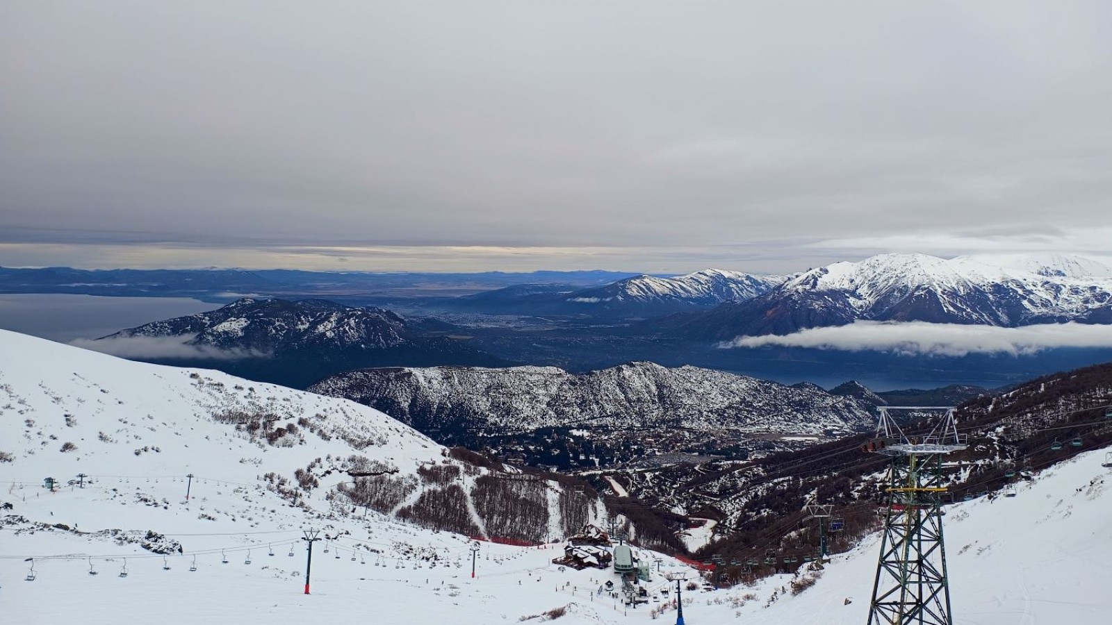 Comenzó la temporada de nieve en Bariloche
