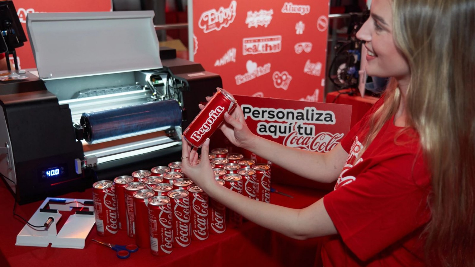 Llegaron los puntos de personalización de Compartí una Coca-Cola