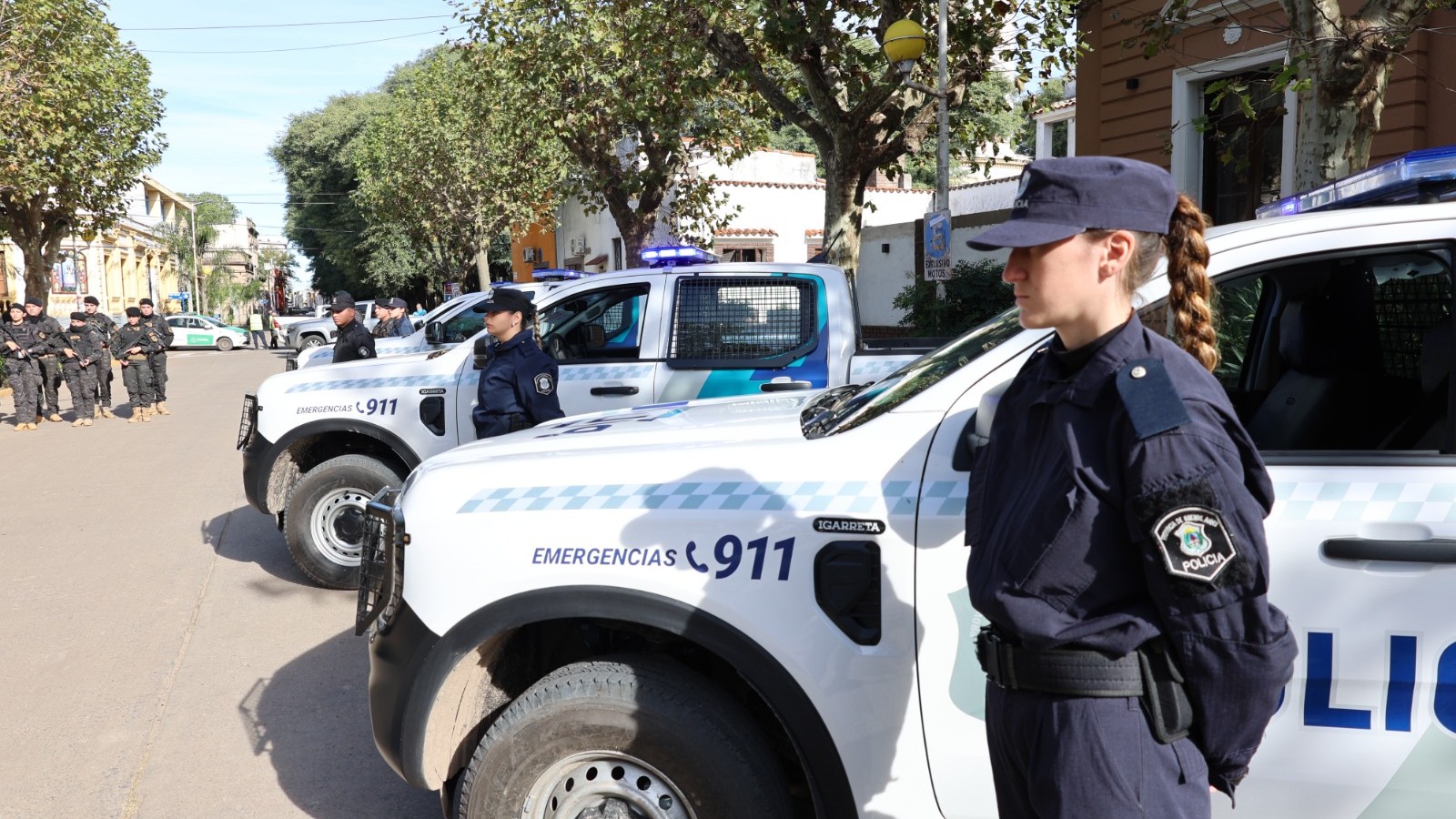 San Pedro refuerza la seguridad con ocho nuevos patrulleros y 22 agentes locales incorporados a la Policía