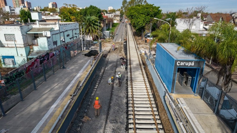Tren Mitre: Del 21 al 25 de noviembre continúan las obras indispensables para garantizar la seguridad operacional del servicio