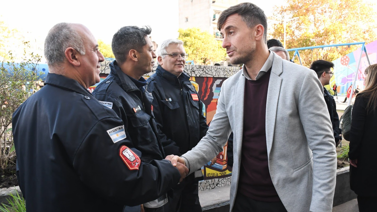 Morón celebró el Día Nacional del Bombero y la Bombera Voluntaria