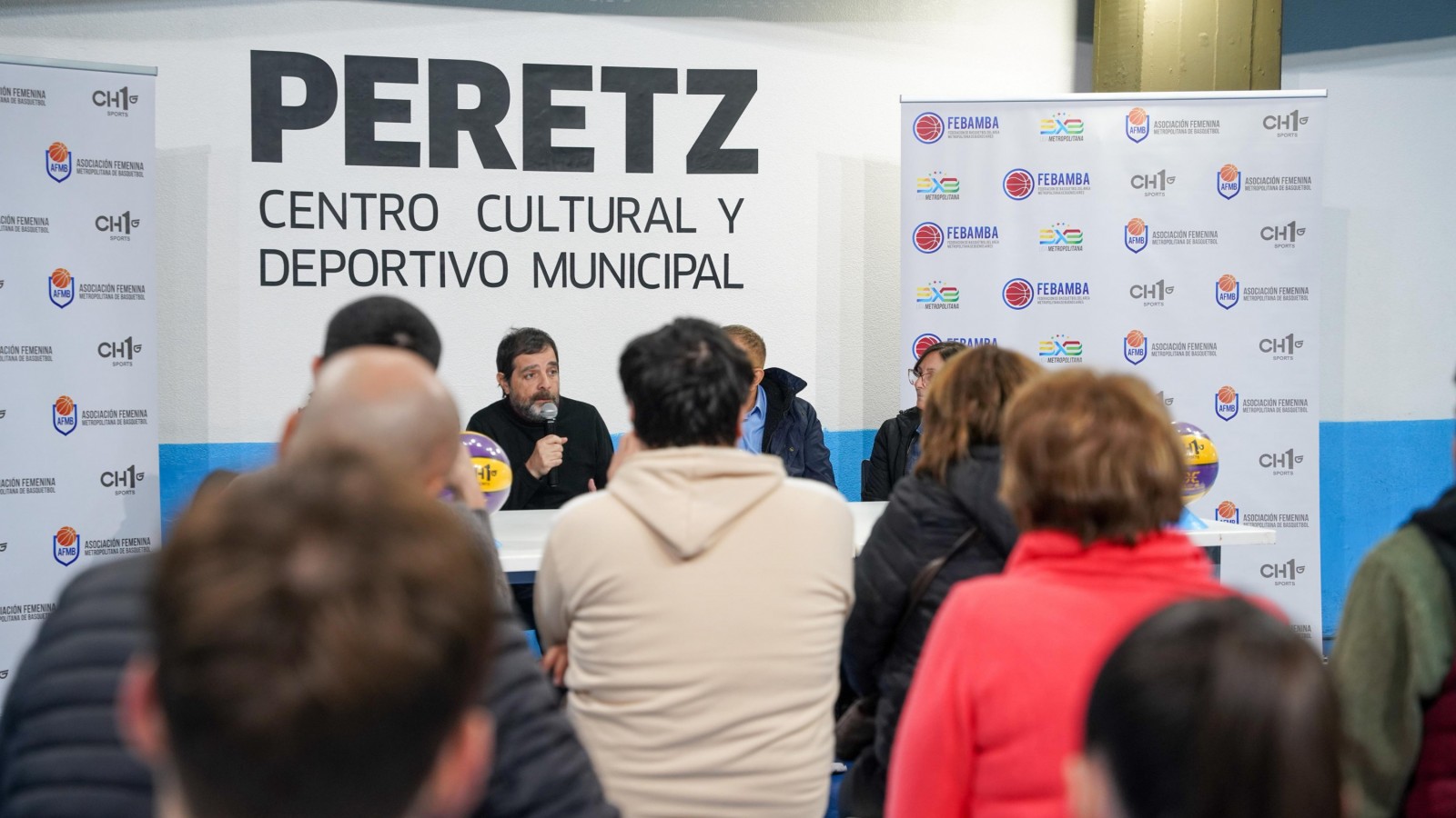 Fernando Moreira y FEBAMBA presentaron la primera fecha de la Liga Metropolitana 3x3 en San Martín