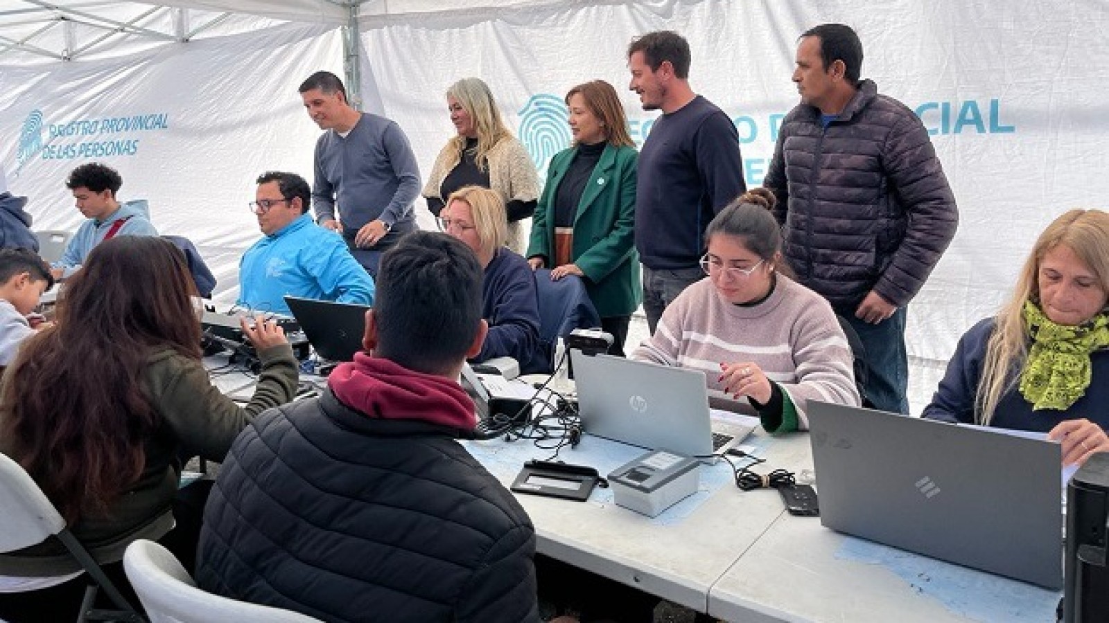 El Registro Provincial de las Personas continúa realizando trámites gratuitos en los municipios afectados por el temporal