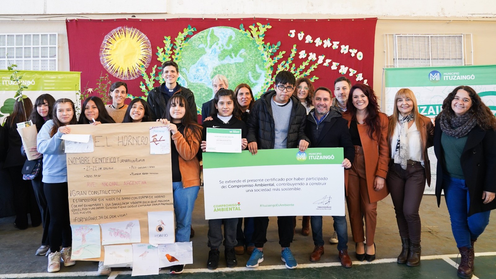 Más de 1.100 chicos se comprometieron a construir un Ituzaingó más verde