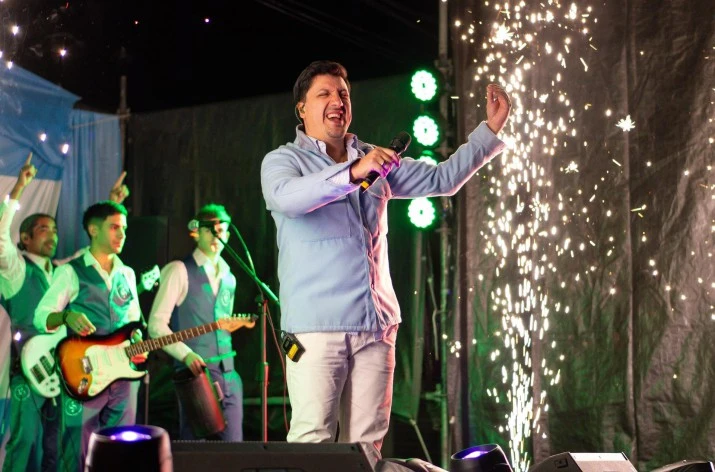 Garín vivió una verdadera fiesta popular para celebrar su 132° aniversario