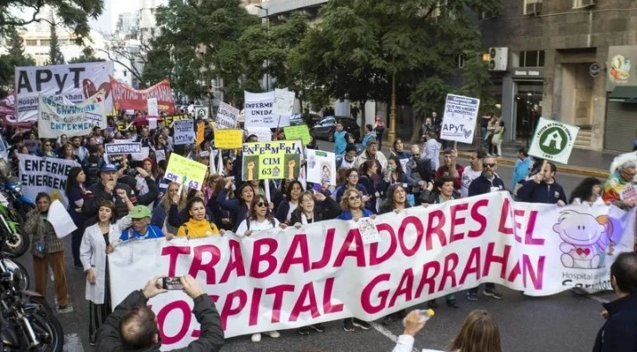 Hospital Garrahan: Anuncian nueva medida de fuerza tras paro por reclamos salariales