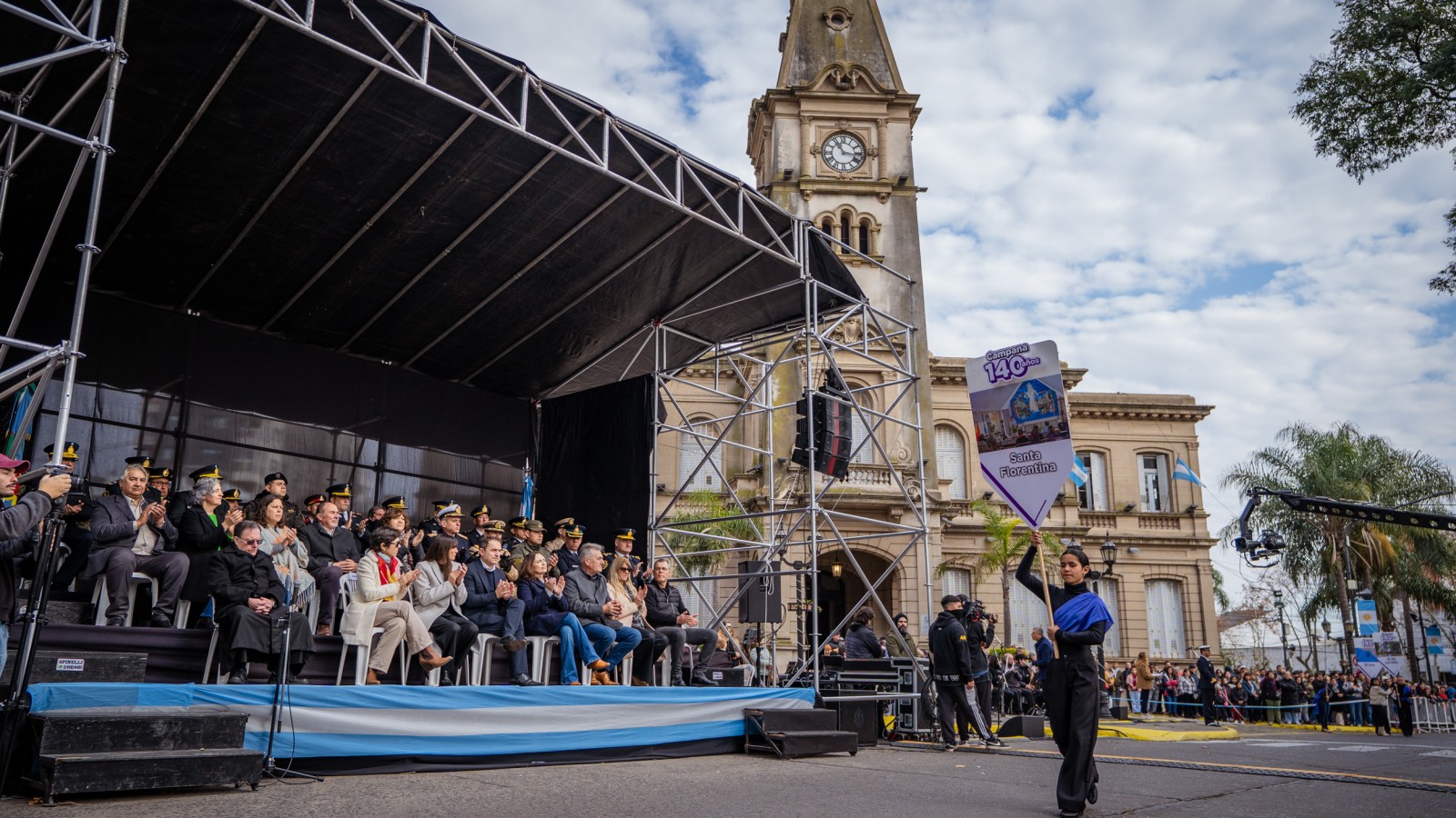 Con orgullo y emoción, Campana celebró sus 140 años de vida
