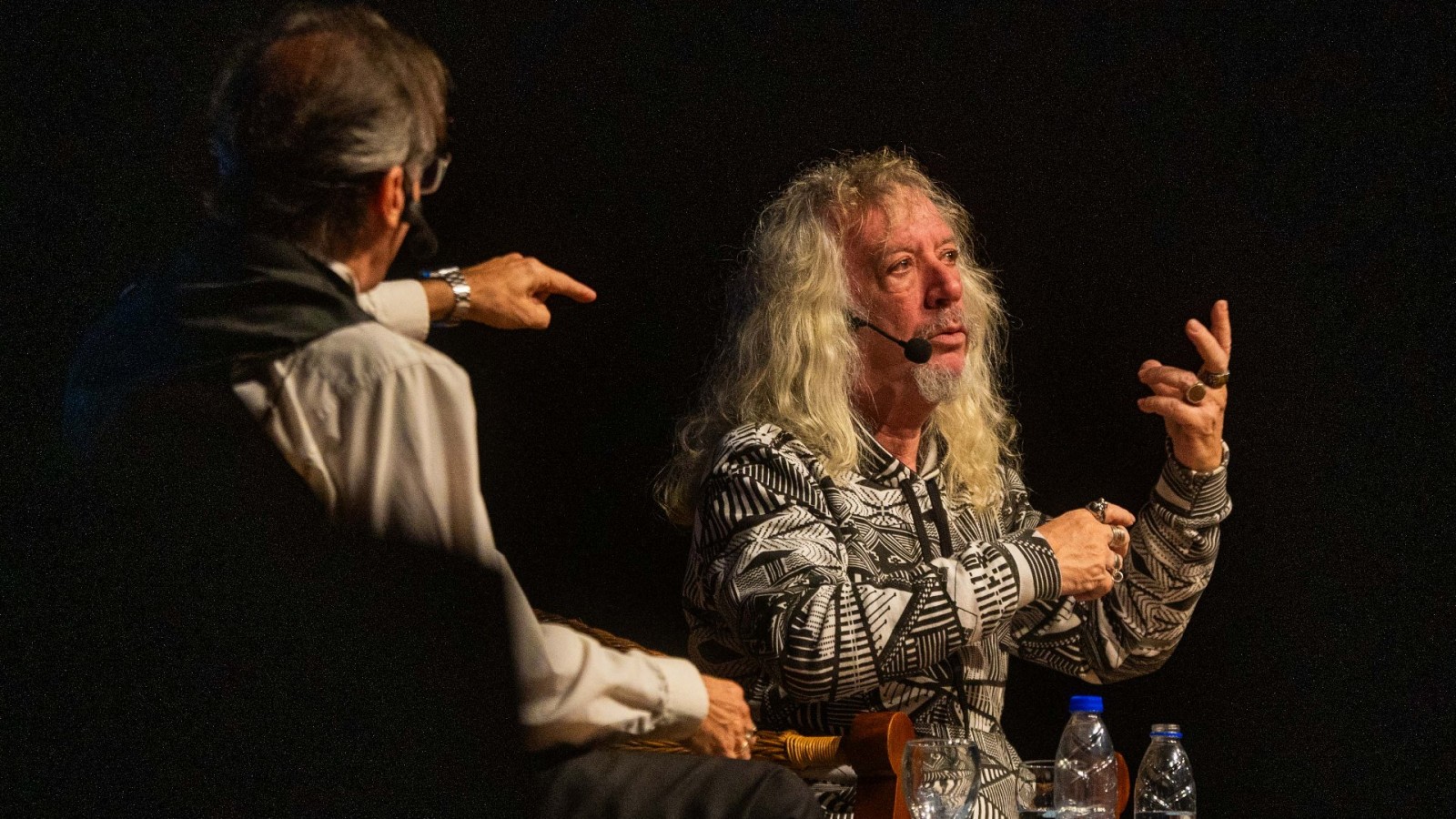 Diego Capusotto y Mauricio Dayub se lucieron en el Teatro Otamendi de San Fernando